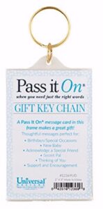 PASS IT ON FRAME KEY CHAIN