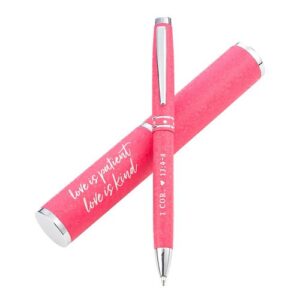 LOVE IS PATIENT PEN IN CASE