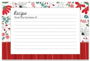 Happiness Is Homemade Recipe Cards