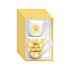 YOU ARE MY SUNSHINE Mommy and Me Ceramic Cup Gift Set