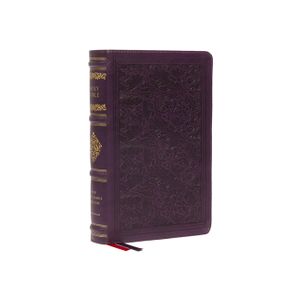 NKJV, Personal Size Reference Bible, Imitation Leather, Purple