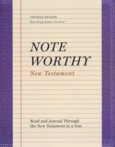 NKJV, NoteWorthy New Testament, Imitation Leather, Purple