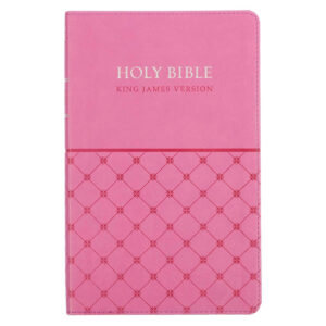 KJV, Gift Edition Holy Bible, Faux Leather, Pink