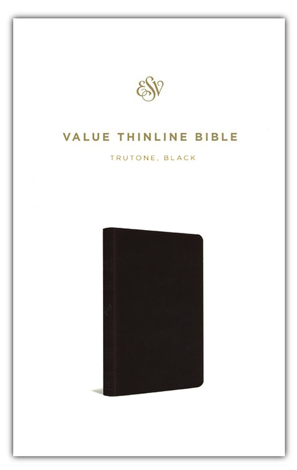 ESV, Value Thineline Bible, Imitation Leather, Black