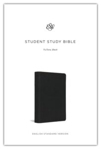 ESV, Student Study Bible, Imitation Leather, TruTone Black