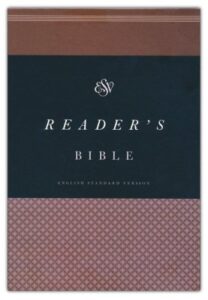 ESV, Readers Bible, Imitation Leather, Brown and Cordovan