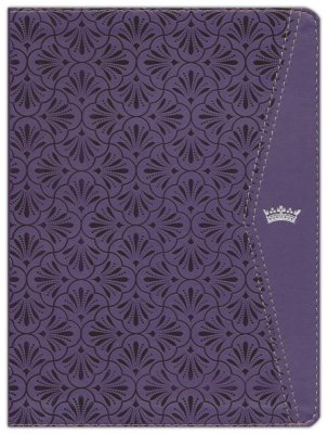 CSB, Tony Evans Study Bible, Leather Touch, Purple - Image 2