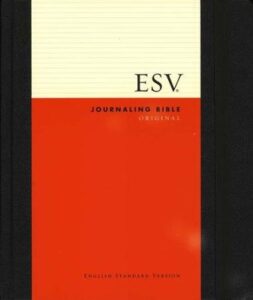 ESV, Journaling Bible, Hardcover, Black