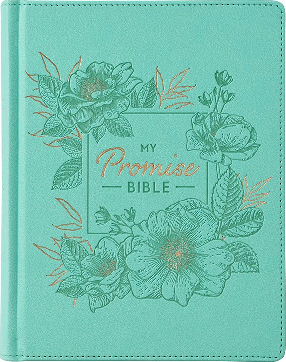 KJV, MY Promise Bible, Imitation Leather, Teal - Image 2