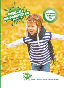 Sunday School, SPLAT, Pre-K/Kindergarten Student Leaflets, Fall 2026