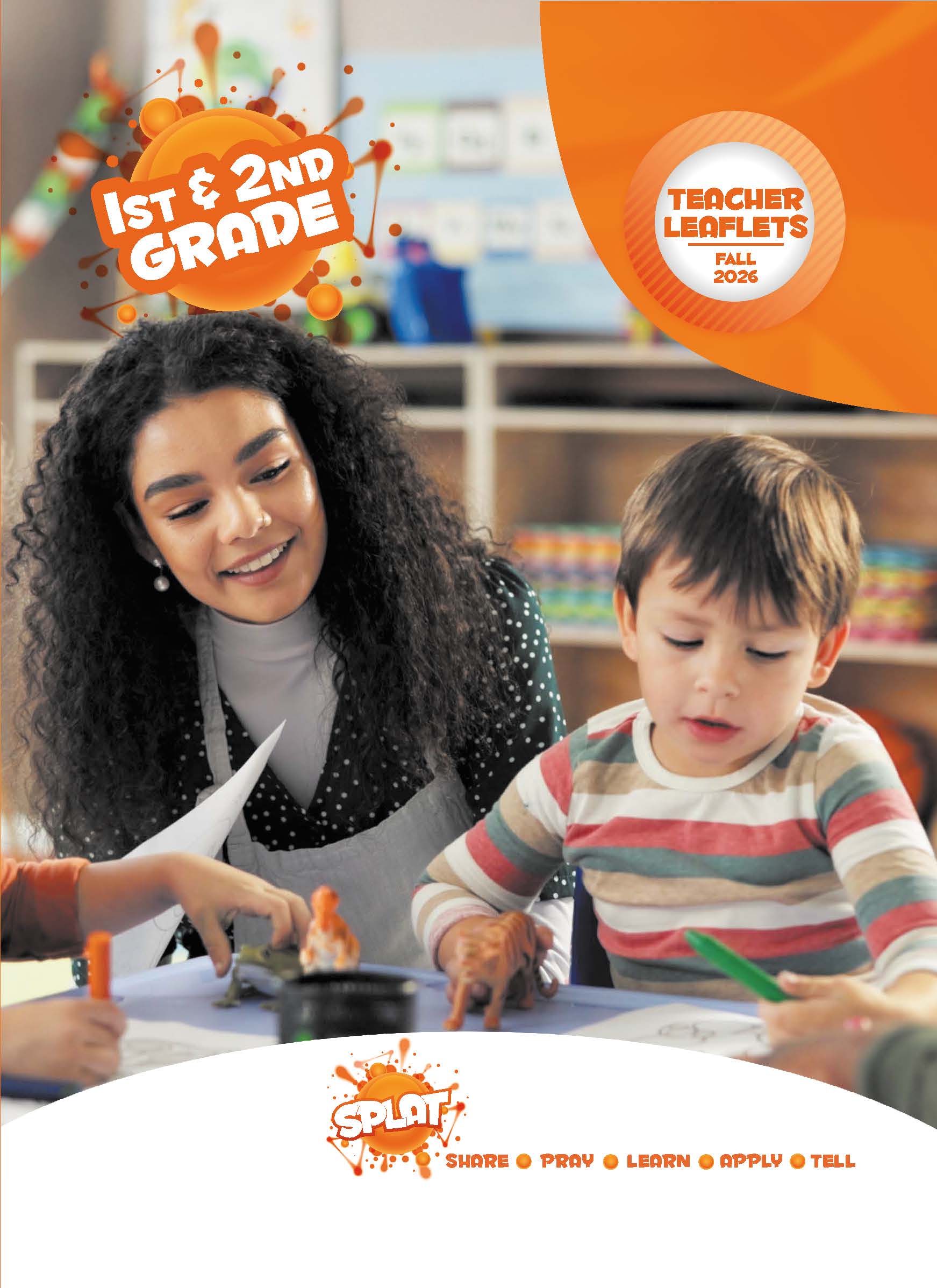 Sunday School, SPLAT, 1st & 2nd Grade Teacher Leaflets, Fall 2026
