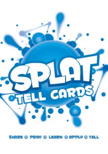 Sunday School, SPLAT, Preschool Tell Cards, Fall 2026