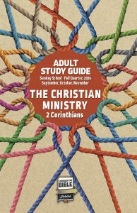 Sunday School, Adult Study Guide, Fall Quarter 2026