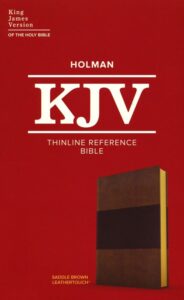 KJV, Thinline Reference Bible, Imitation Leather, Saddle Brown