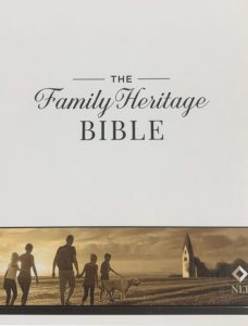 NLT, Family Heritage Bible, Hardcover, Brown