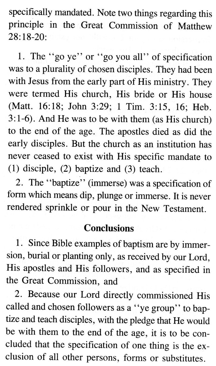 HONORABLE BAPTISM Tract - Image 5