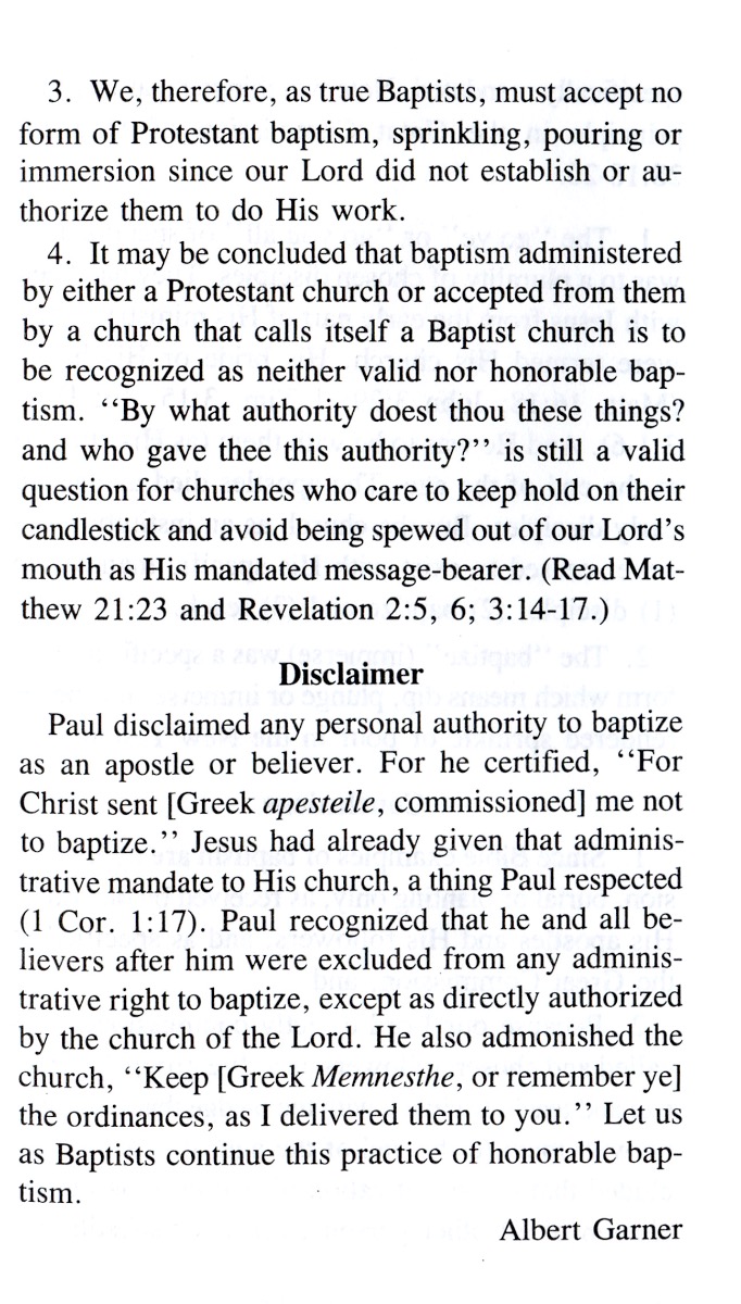 HONORABLE BAPTISM Tract - Image 4