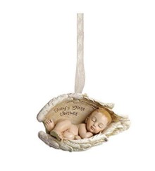 BABY IN WINGS ORNAMENT